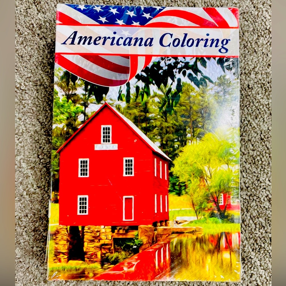 New Americana Coloring Book